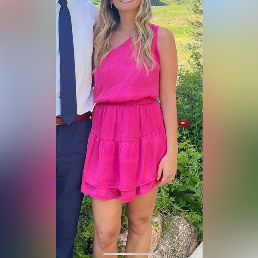 Hot pink Steve Madden dress
